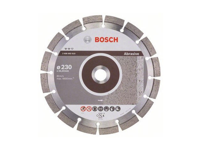 Алмазный круг 230х22,23мм абразив Expert (BOSCH)