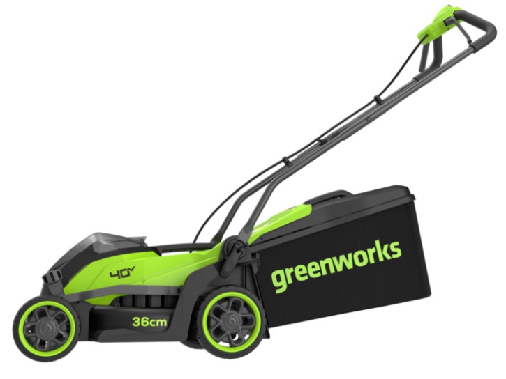 Аккумуляторная газонокосилка Greenworks GD40LM361K4 40V (АКБ+ЗУ)