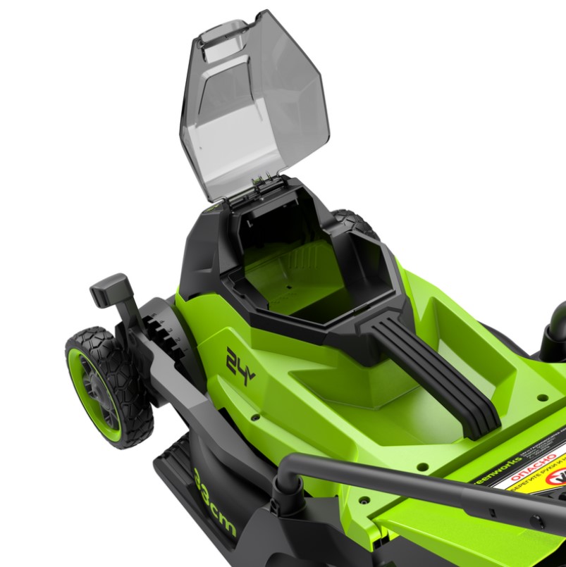 Аккумуляторная газонокосилка Greenworks GD24LM331K2 (АКБ 2Ач + ЗУ)