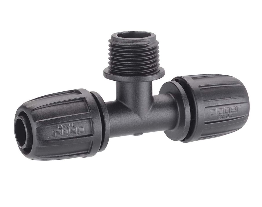 Муфта T-образная Claber 1/2" с резьбой