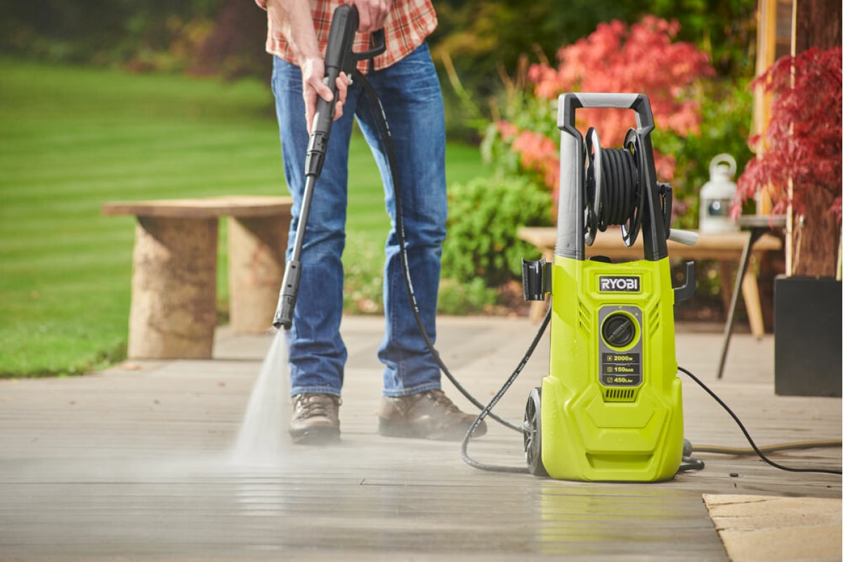 Мойка высокого давления RYOBI RY150PWA