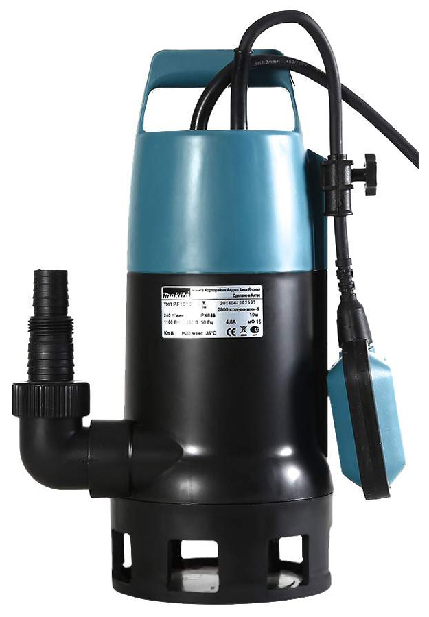 Насос погружной для загрязнённой воды MAKITA PF 1010
