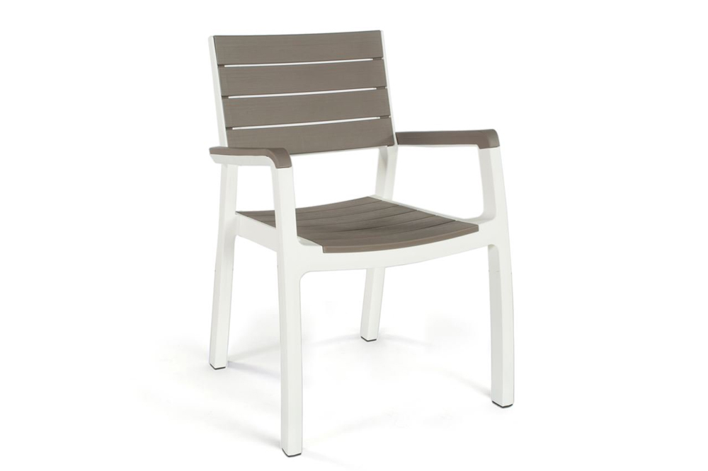 Стул Keter Harmony armchair (белый-капучино)