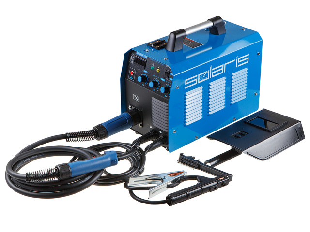 Сварочный инвертор Solaris TOPMIG-223 с горелкой 5м (TOPMIG-223WG5)