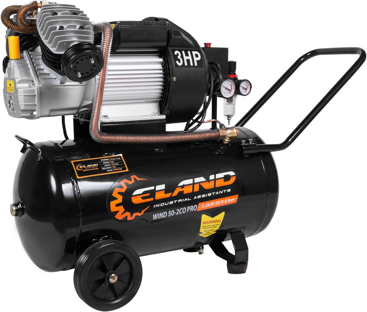 Компрессор воздушный ELAND WIND 50-2CO PRO