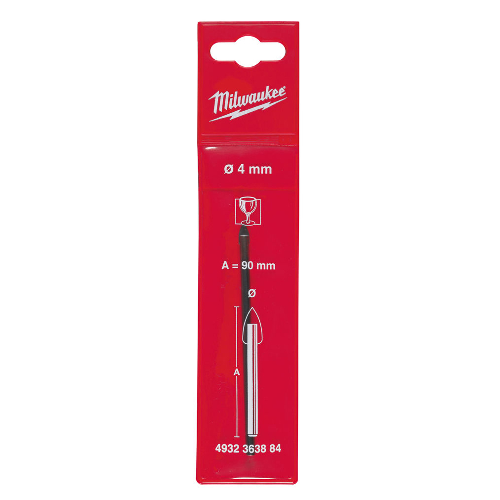 Сверло по плитке MILWAUKEE 4X90 (1 PCS.)