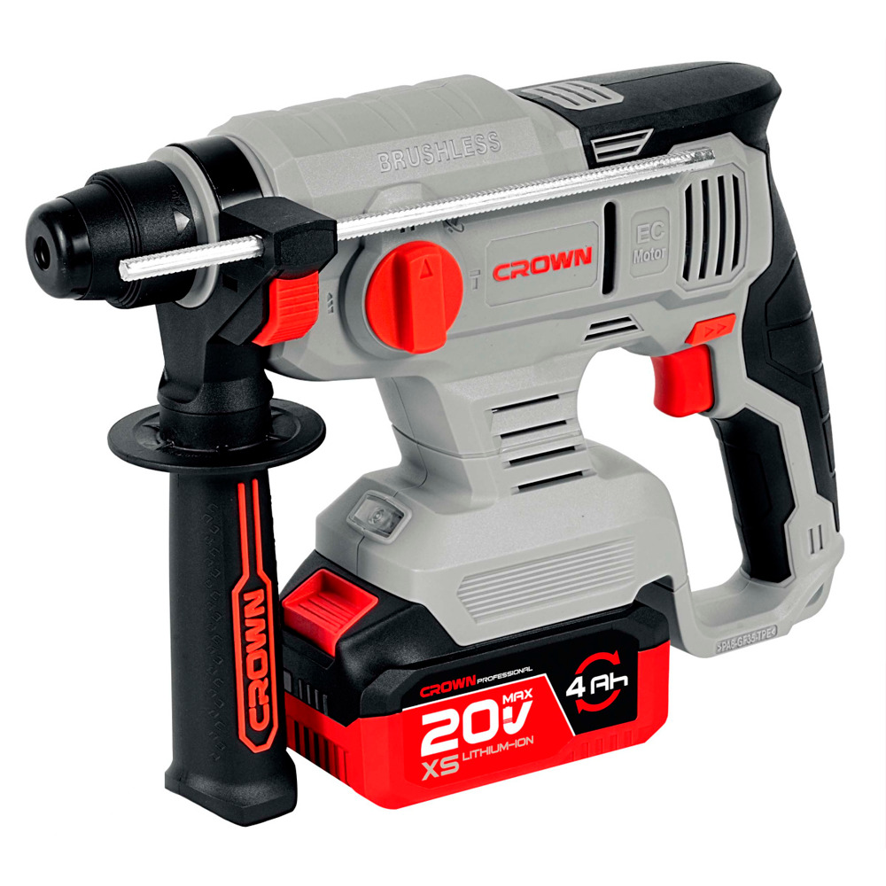 Перфоратор аккумуляторный CROWN CT28010HXS-4 BMC