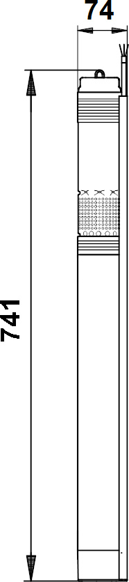 Скважинный насос Grundfos SQE 1-50