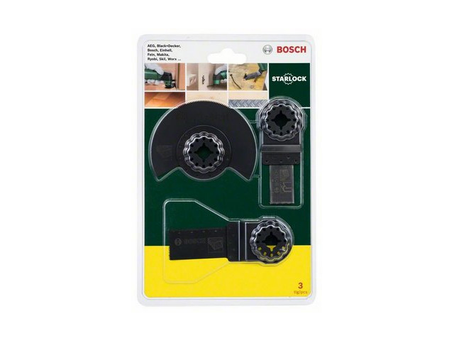Набор оснастки для многофункционального инструмента BOSCH универсальный (для нового поколения GOP/PMF c системой Starlock)
