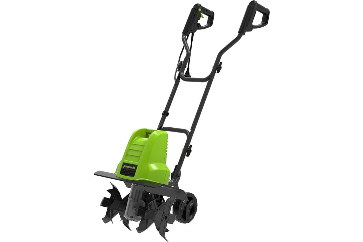 Электрический культиватор GreenWorks GTL1520
