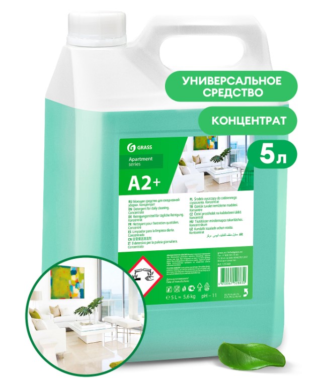 Средство моющее GraSS "Apartament series А2+" концентрат 5,6 кг