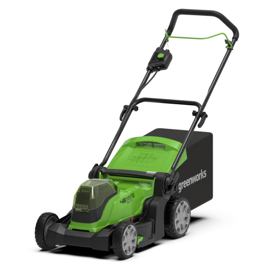 Аккумуляторная газонокосилка Greenworks G24X2LM41 2x24В
