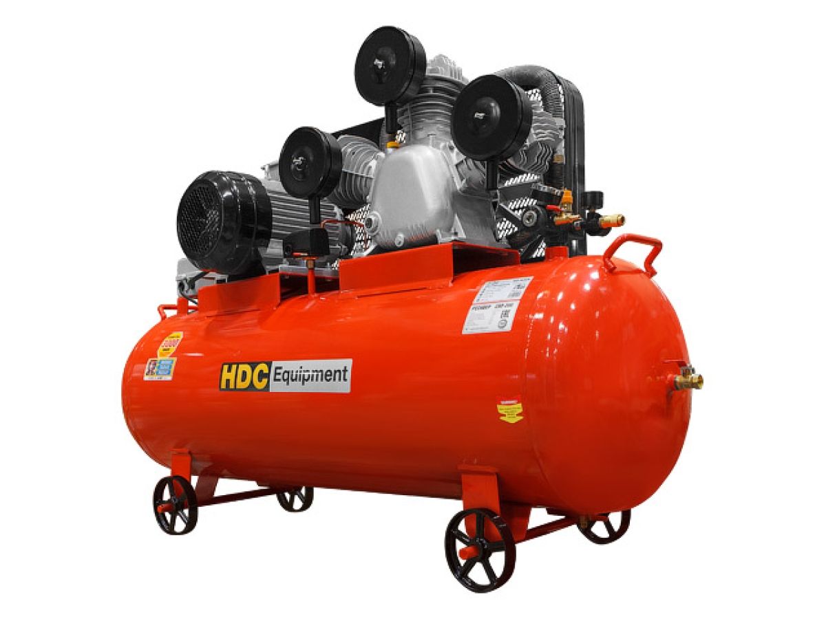 Компрессор масляный ременной HDC HD-A203