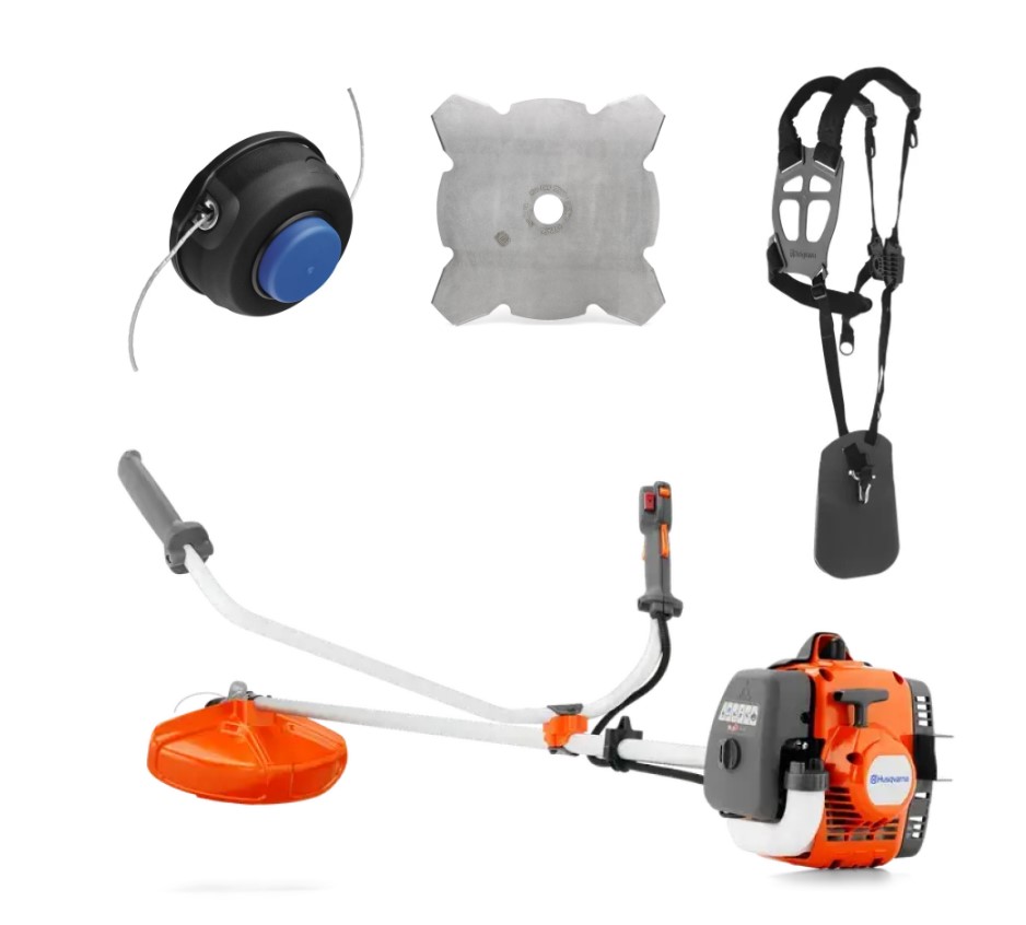Бензиновый триммер Husqvarna 129R (T25 + Grass 255-4)
