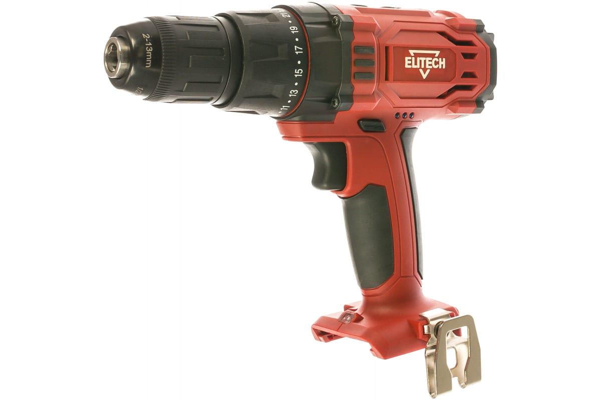 Аккумуляторная дрель-шуруповерт Elitech ДА 18СЛ2 (Е2201.006.00)