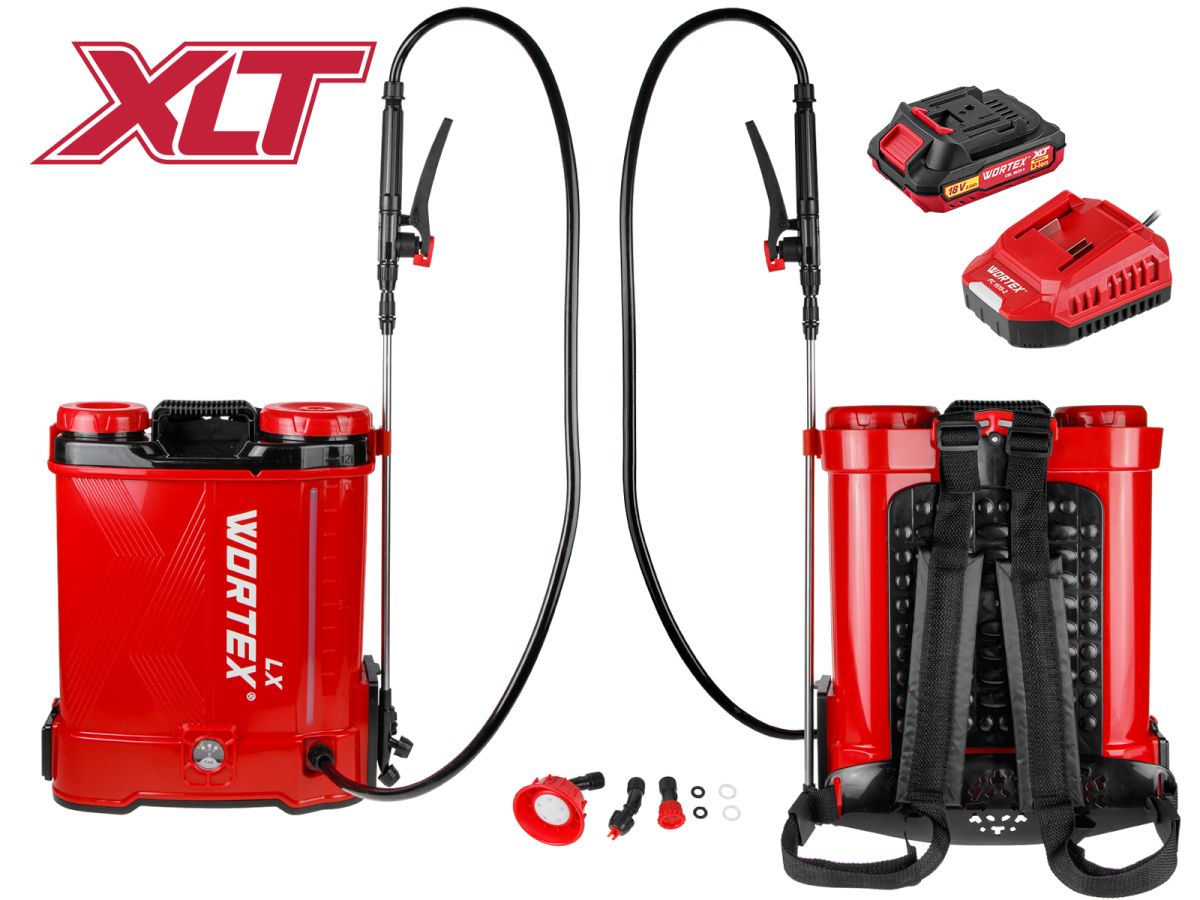 Аккум. опрыскиватель WORTEX LX KS 1220-1 Li ALL1 XLT SET (АКБ 2Ач + ЗУ)
