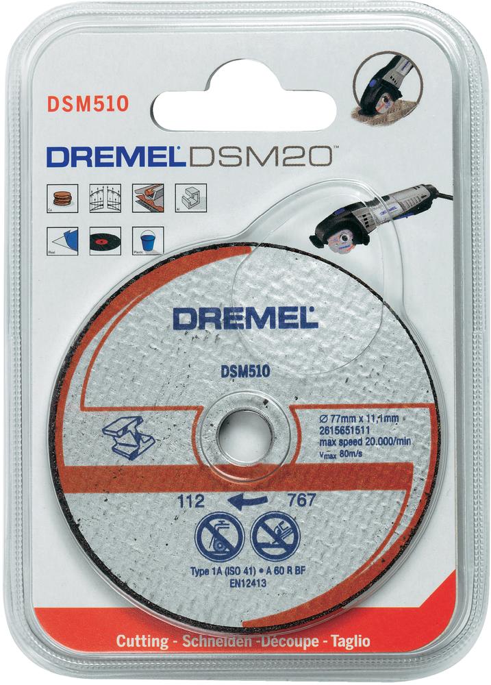 ОТРЕЗНОЙ ДИСК АРМИРОВАННЫЙ DREMEL               (DSM 510)