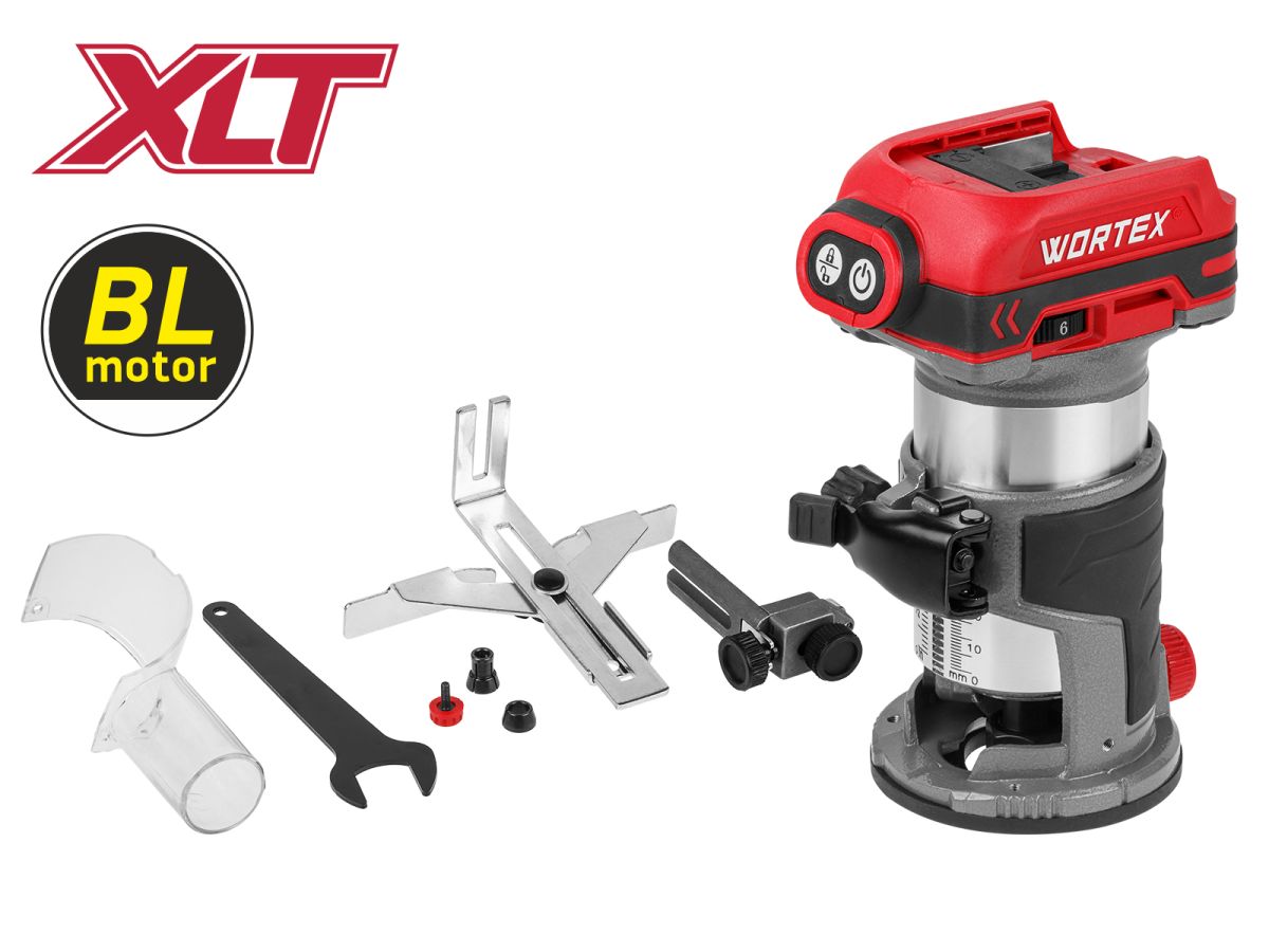 Аккумуляторный фрезер кромочный WORTEX CMM 1835-1 ALL1 XLT SOLO