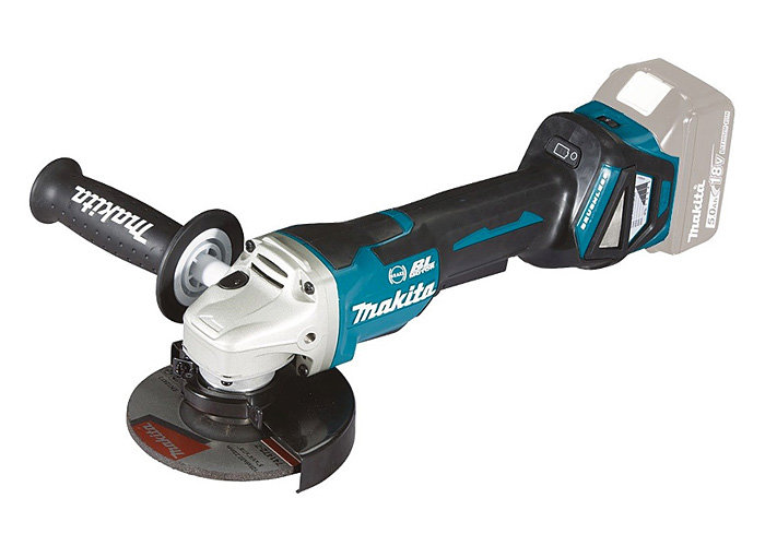 Аккум. углошлифмашина MAKITA DGA 518 ZU