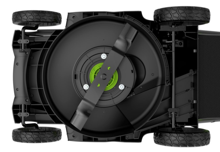 Аккумуляторная газонокосилка Greenworks GD40LM411K4 40V (АКБ+ЗУ)