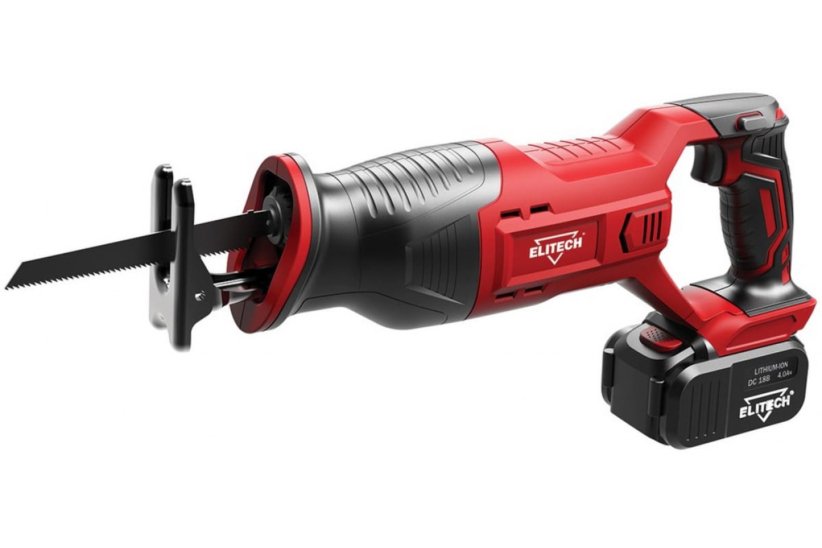 Сабельная аккумуляторная пила Elitech ПСА 18СЛ (Е2206.001.01)
