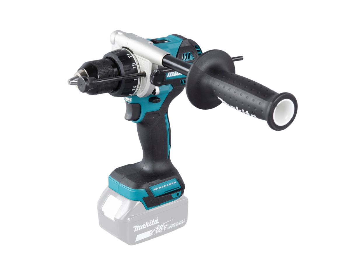 Аккумуляторная ударная дрель-шуруповерт MAKITA LXT DHP 486 Z в кор. (без АКБ и ЗУ)