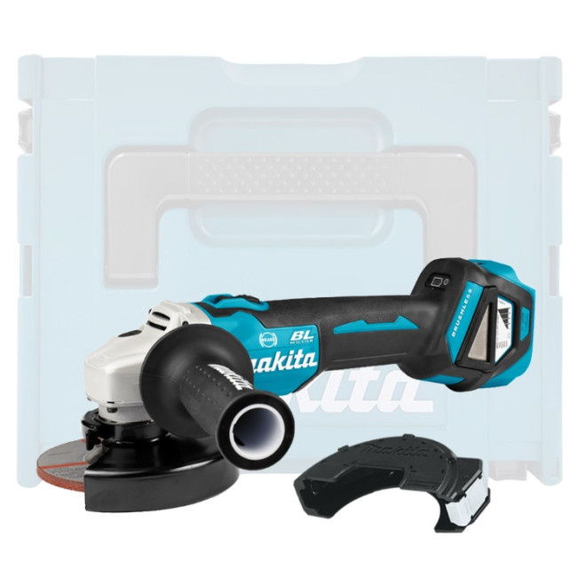 Аккумуляторная углошлифмашина MAKITA LXT DGA513ZJ в чемодане (без АКБ и ЗУ)