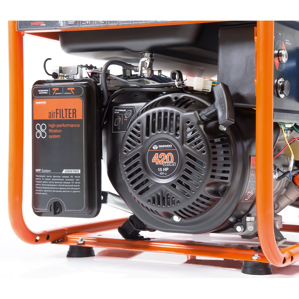 Генератор бензиновый Daewoo Power GDA 7500 DPE-3