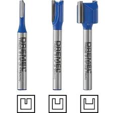 НАБОР ПРЯМЫХ ФРЕЗ DREMEL (TR673) 3шт для TRIO