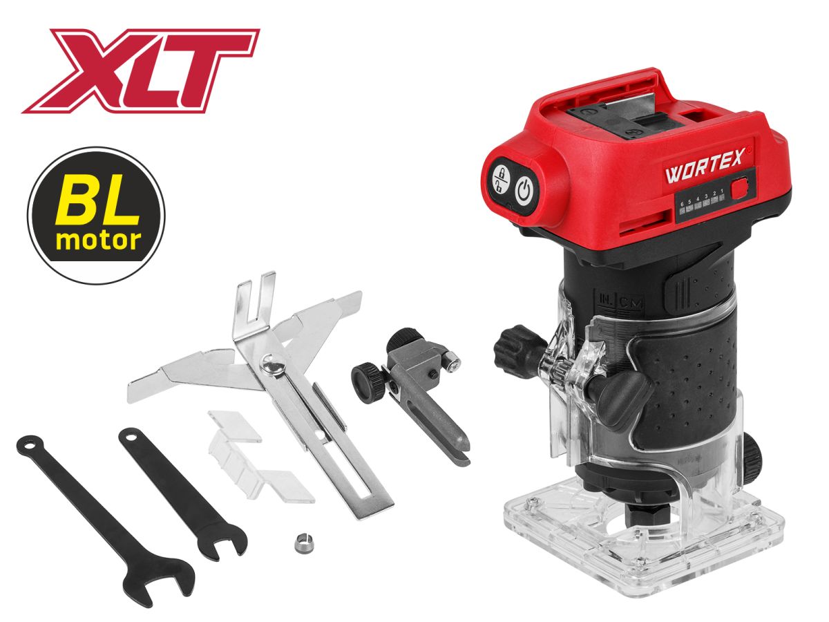Аккумуляторный фрезер кромочный WORTEX LX CMM 1822 XLT SOLO
