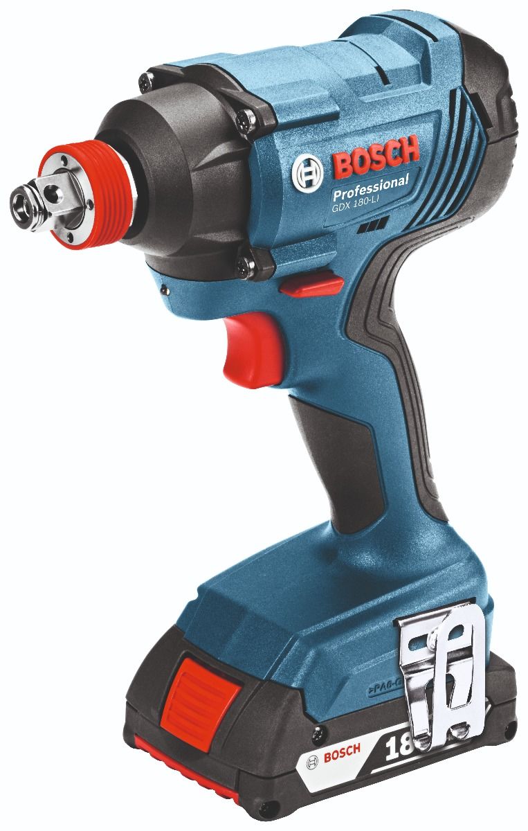 Аккумуляторный ударный гайковерт BOSCH GDX 180-LI в чем.