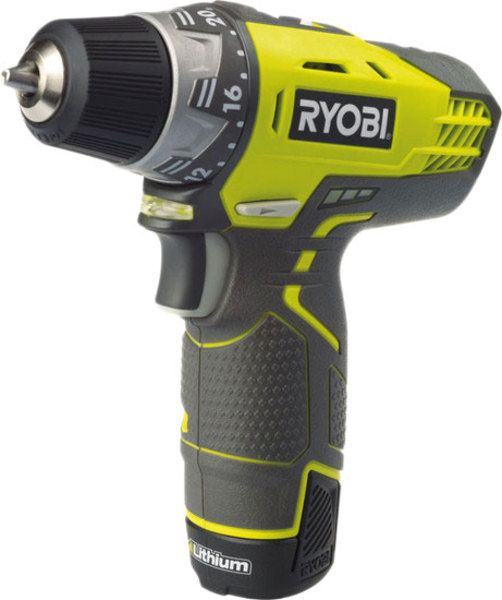 Аккумуляторная дрель-шуруповерт Ryobi R12DDL13S