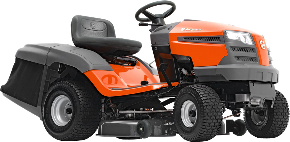 Садовый мини-трактор Husqvarna TC 138 + чехол