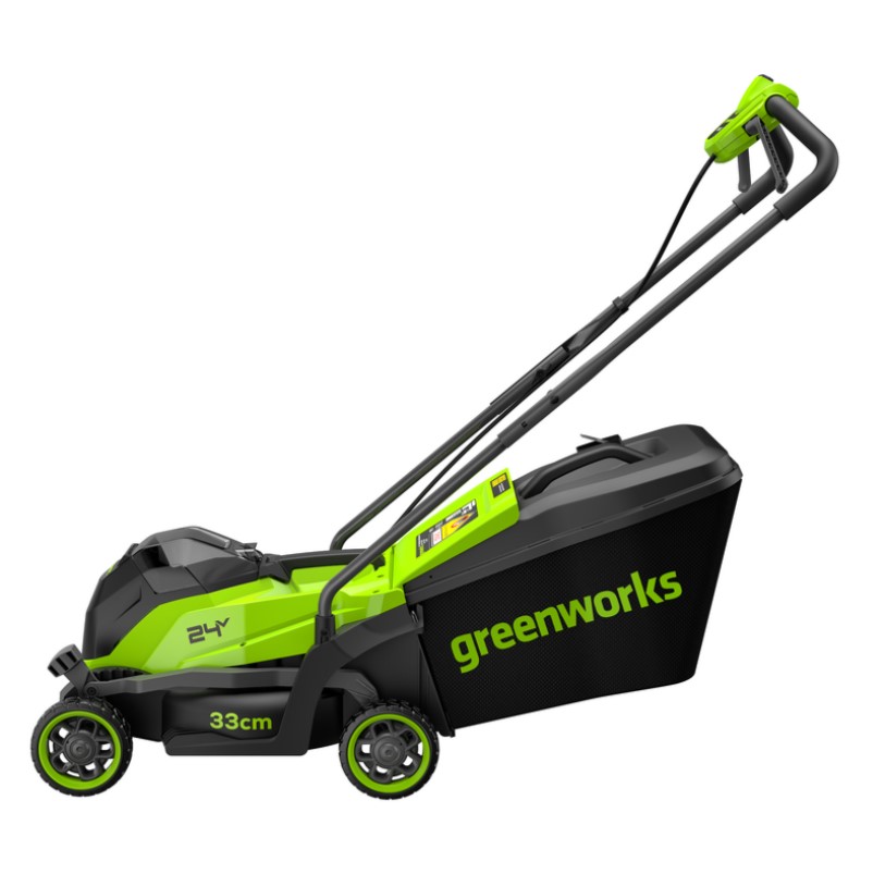 Аккумуляторная газонокосилка Greenworks GD24LM331K2 (АКБ 2Ач + ЗУ)