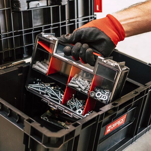 Набор ящиков Qbrick System TWO 1x Toolbox + 2x Organizer Multi, черный