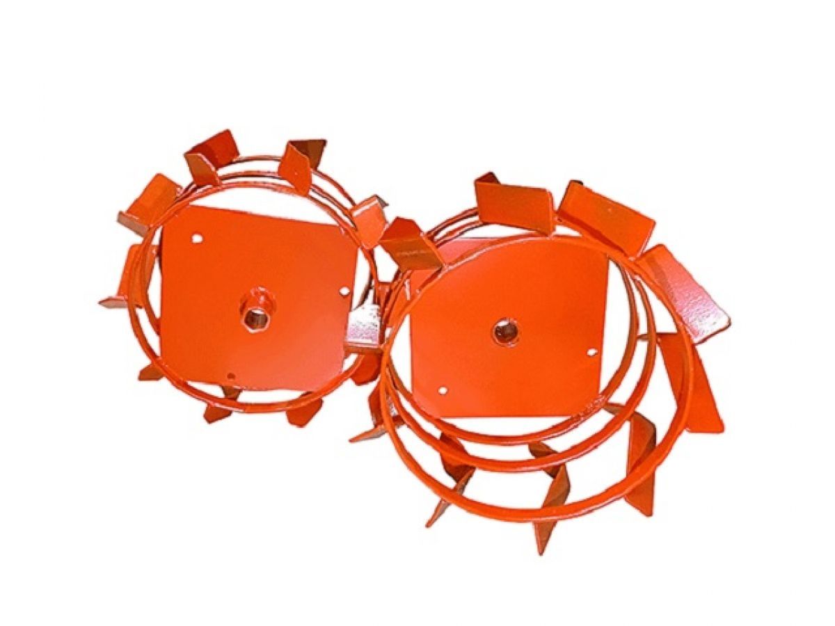 Грунтозацепы (комплект) ф 380/300 мм, шир. 180 мм, 6-гр. втулка 23 мм, 3 обруча ВРМЗ (ASILAK SL-84L/SL-85L, SL-85B, SL-86, SL-87L Fermer FM-808MXL FM-811MB)