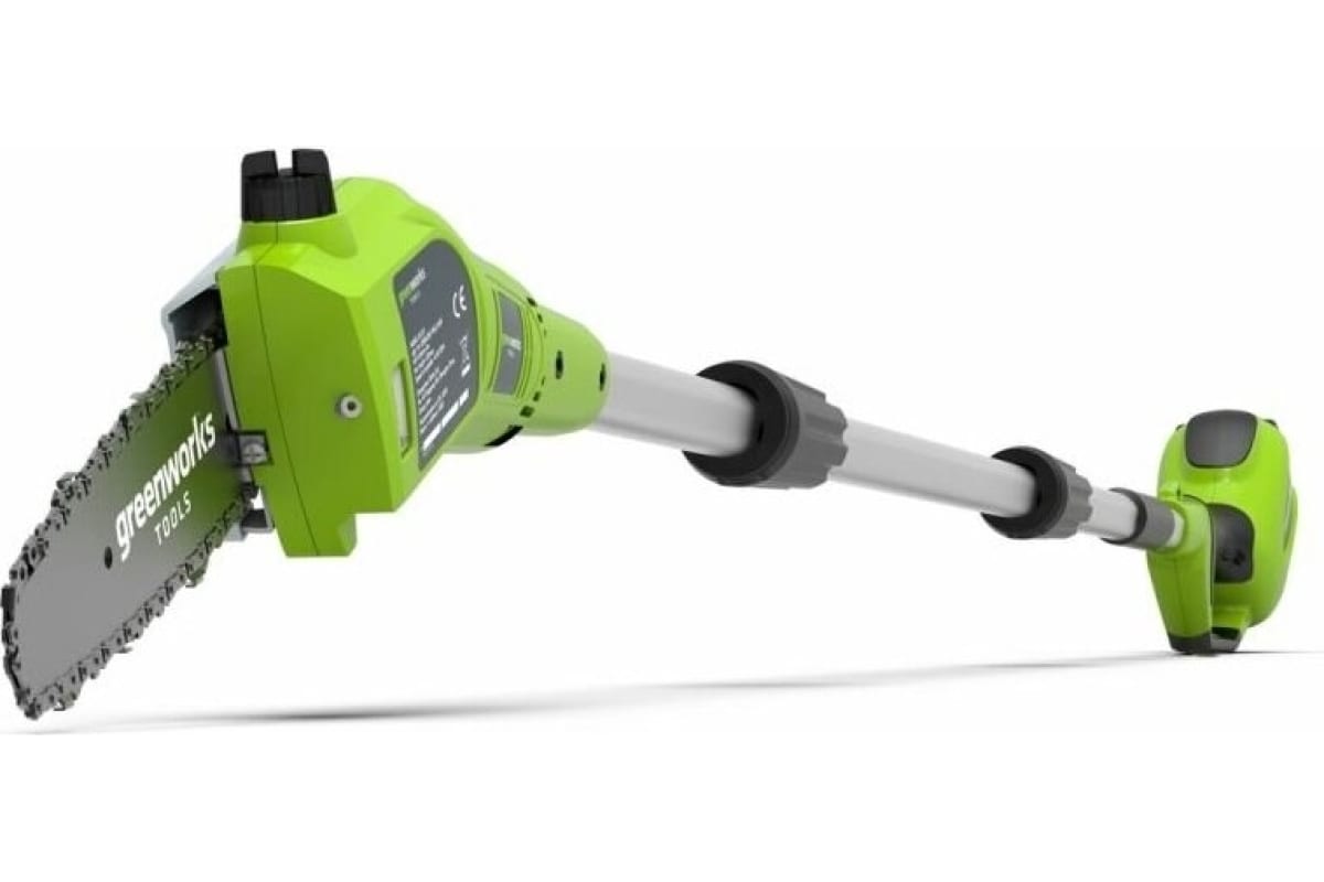 Аккумуляторный высоторез/сучкорез Greenworks G40PSF