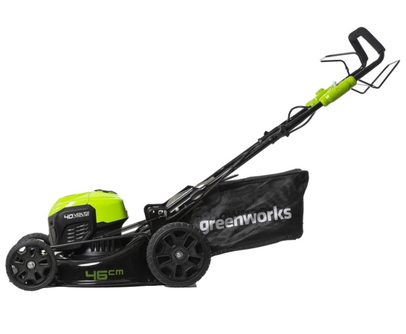 Аккумуляторная самоходная газонокосилка Greenworks GD40LM46SPK5 40V (АКБ 5 А/ч + ЗУ)