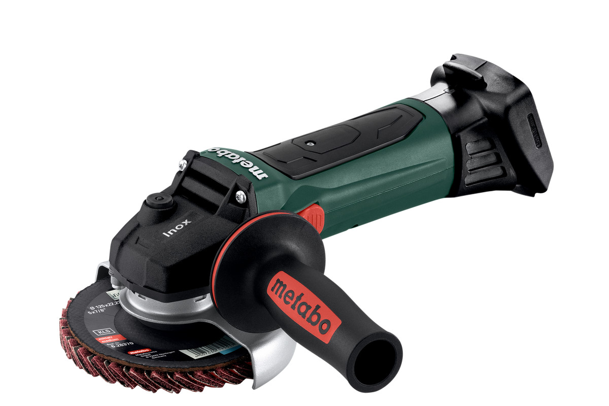 Углошлифмашина аккумуляторная Metabo W 18 LTX 125 Inox (Без АКБ и ЗУ)