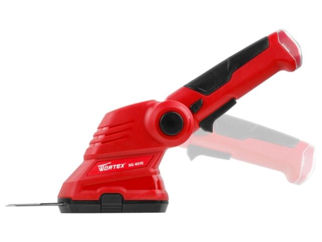 Аккум. ножницы садовые WORTEX SG 4015 в кор.+насадка-кусторез