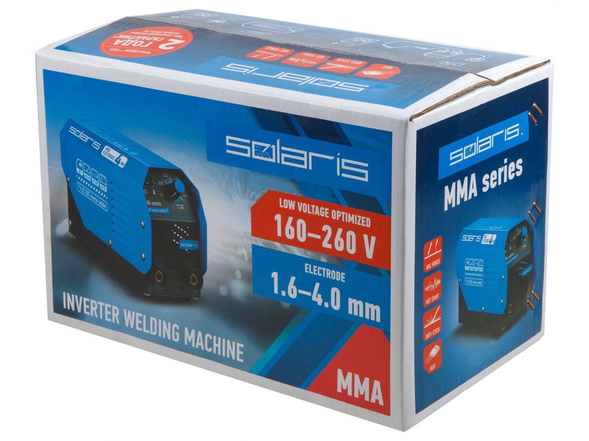 Сварочный инвертор Solaris MMA-200D
