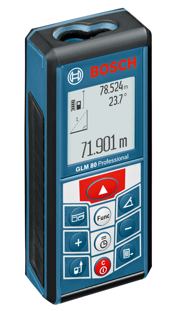 Дальномер лазерный BOSCH GLM 80 в кор.