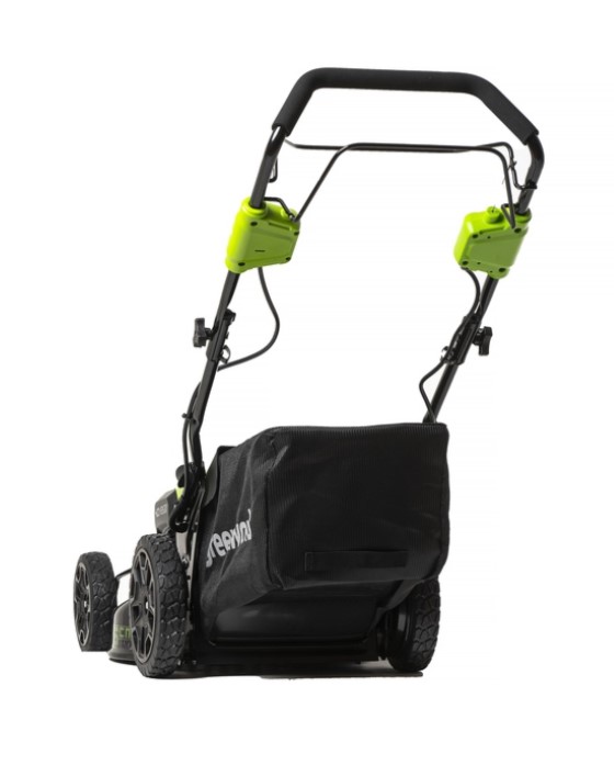 Аккумуляторная самоходная газонокосилка Greenworks GD40LM46SPK5 40V (АКБ 5 А/ч + ЗУ)