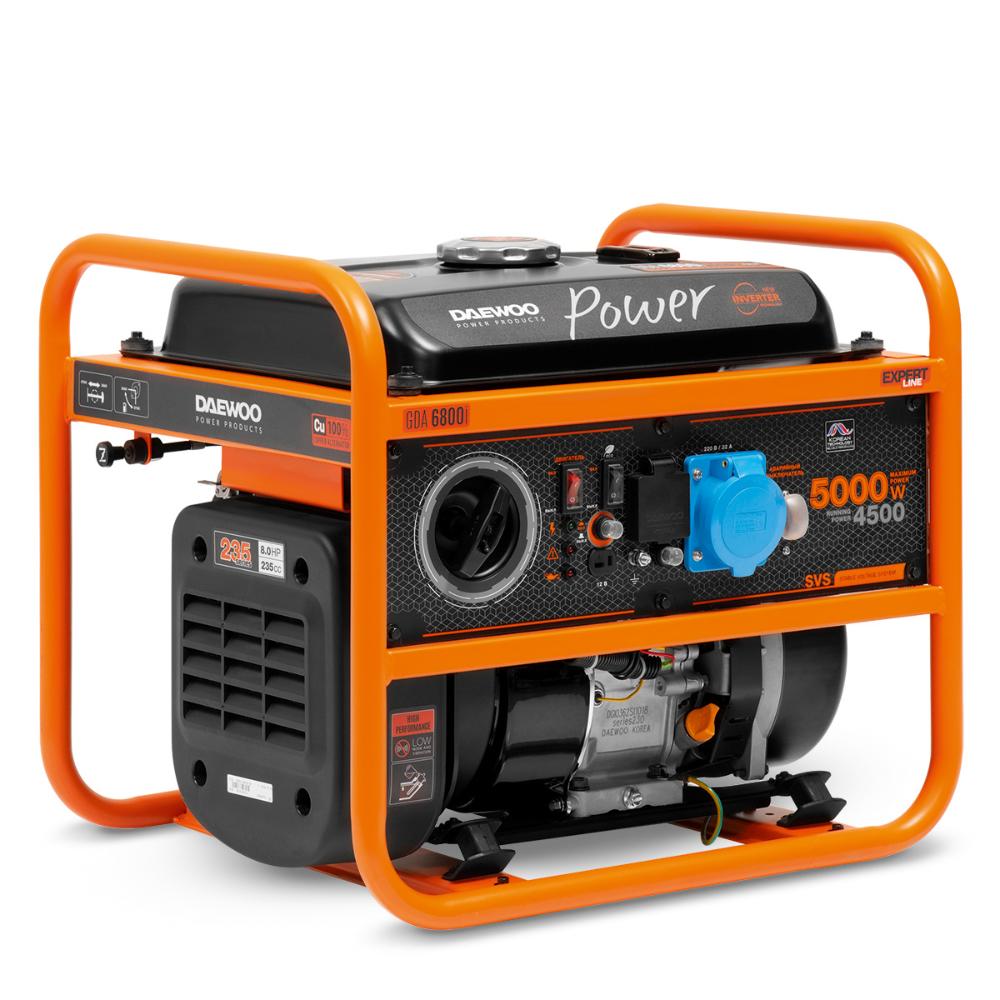 Генератор бензиновый Daewoo Power GDA 6800i