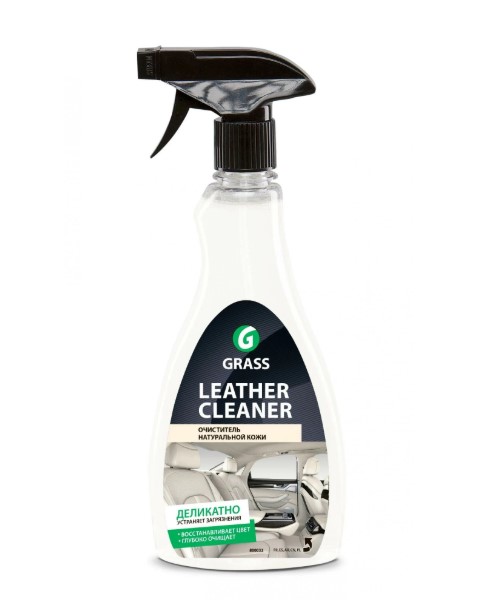 Очиститель-кондиционер для натуральной кожи GraSS "Leather Cleaner", 500 мл