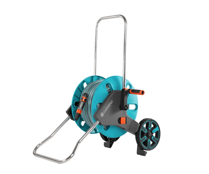 Тележка для шланга Gardena AquaRoll M с комплектом для полива