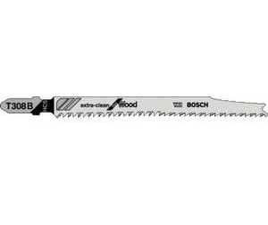 Пилка по дереву для лобзика  Bosch Extra-Clean for Wood T 308 B 117 мм 1 шт.