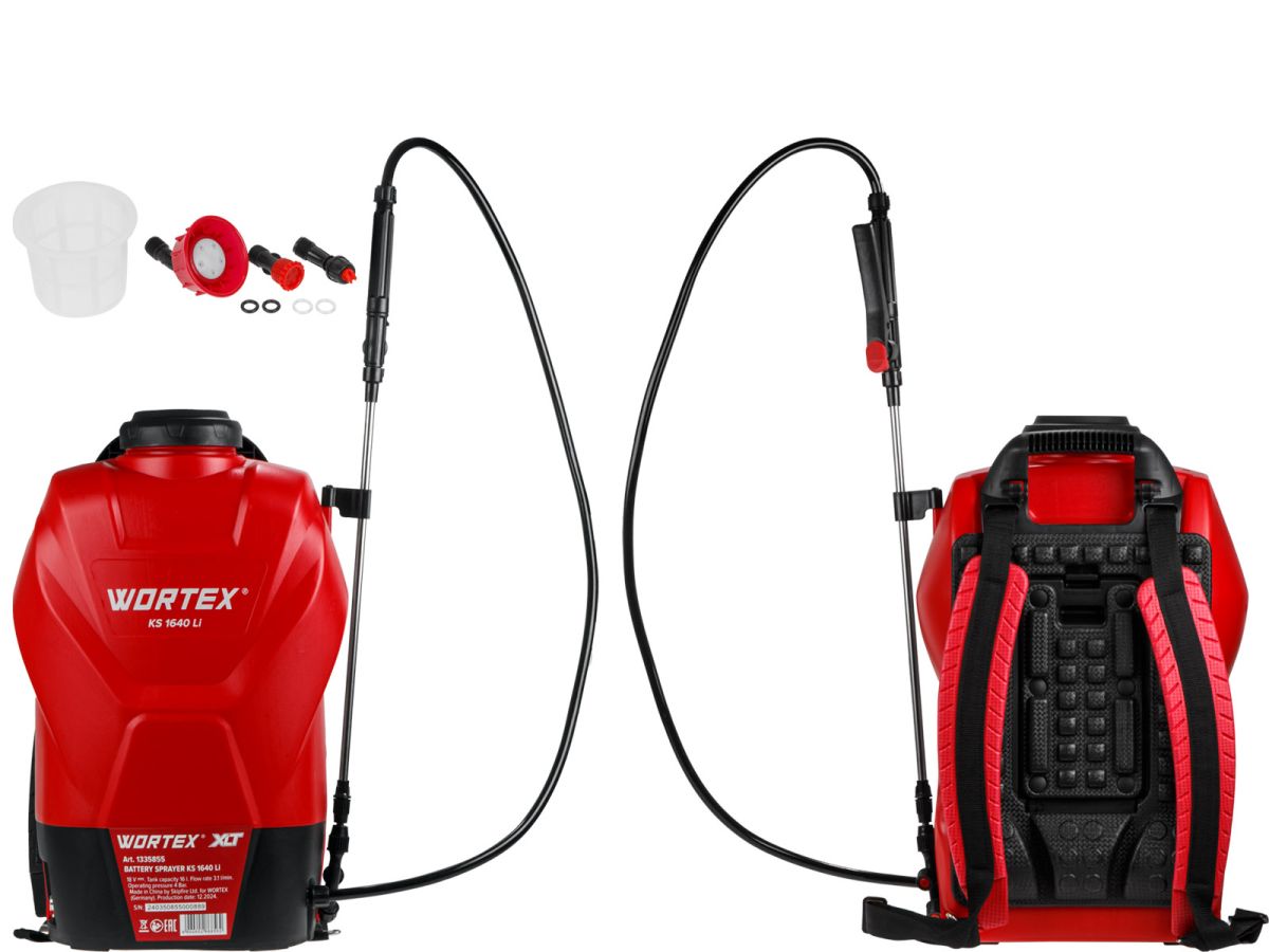 Аккум. опрыскиватель WORTEX KS 1640 Li ALL1 XLT SOLO