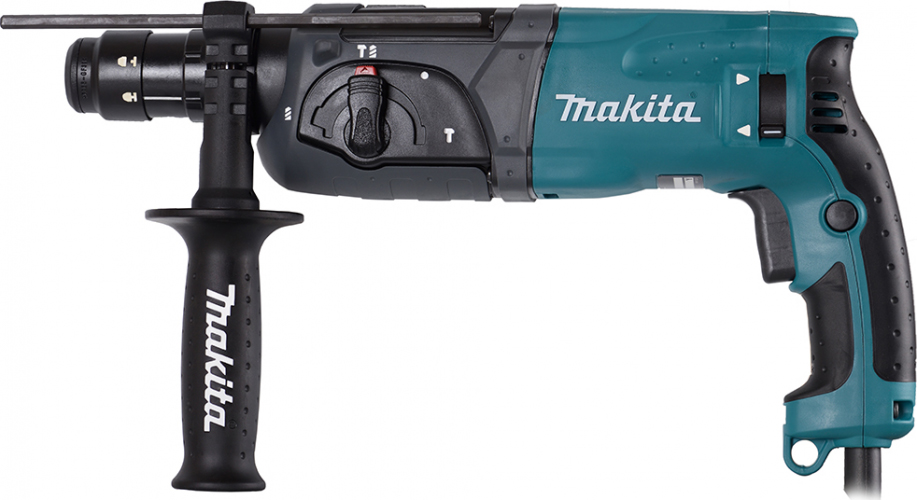 Перфоратор MAKITA HR 2470 FT в чем. + Набор буров SDS-Plus MAKITA 3 шт.