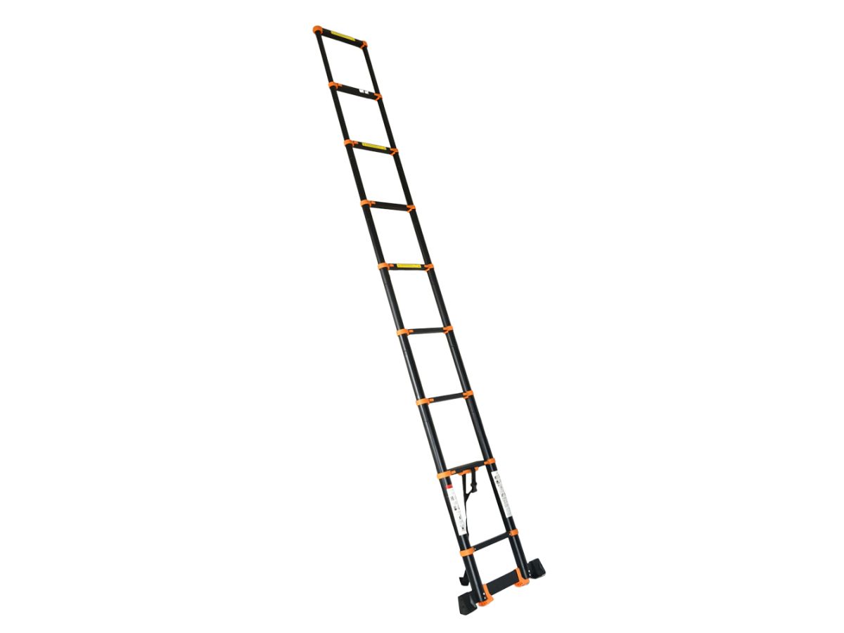 Лестница телескопическая 1-секц. алюм. 510см, 13 ступ. 13,5кг BLACK LINE STARTUL (ST9931-051)